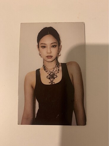 Jennie the album photocard (orijinal)