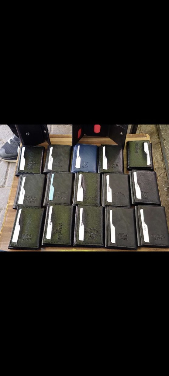 Kahverengi Ekose Erkek Cüzdanı - Görsel 2