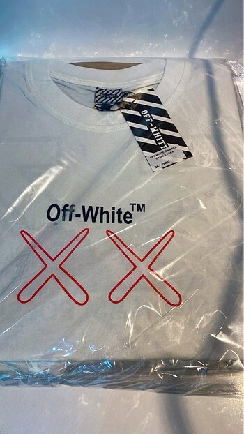 s Beden beyaz Renk OFF WHITE KADIN T-shirt