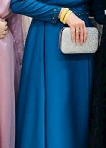 Özel Dikim Tesettür Abiye - Görsel 2