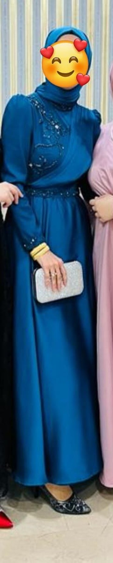 Özel Dikim Tesettür Abiye - Görsel 4