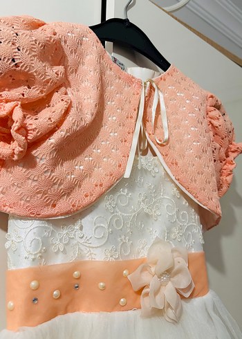 Kız Çocuk Çok Renkli Kat Kat Elbise - Görsel 2