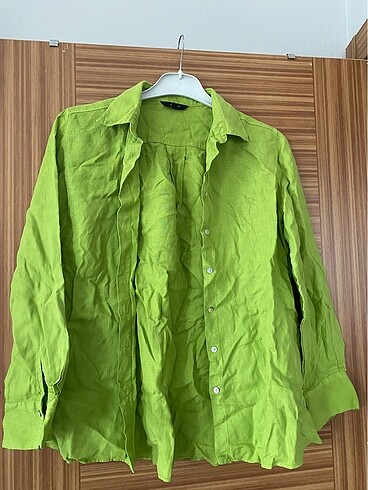 Massimo Dutti Massimo Dutti Yeşil Gömlek