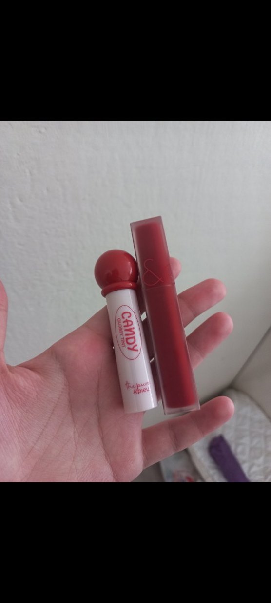 İKİ TANE RUJ BİRİSİ PARLAK MISSHA BİRİSİ ROM&ND MAT KÖPÜK YAPI - Görsel 2