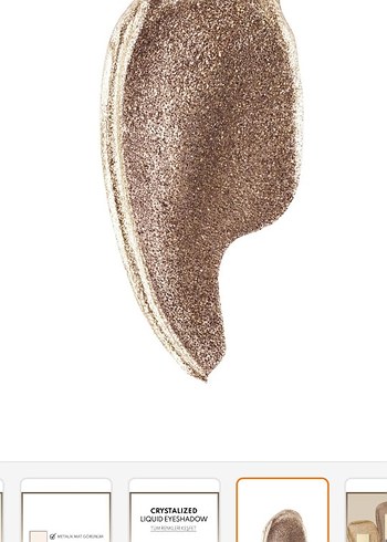 Parlak Altın likit far - Görsel 2