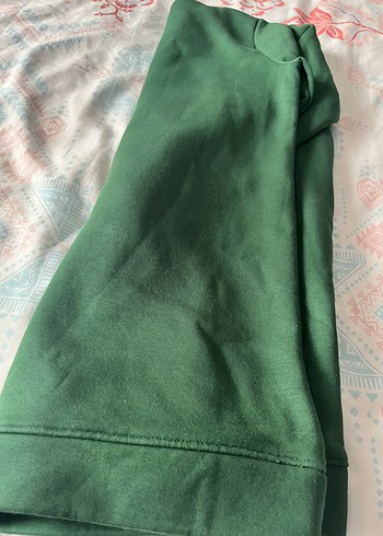 Yeşil Oversize Kadın Sweatshirt - Görsel 2