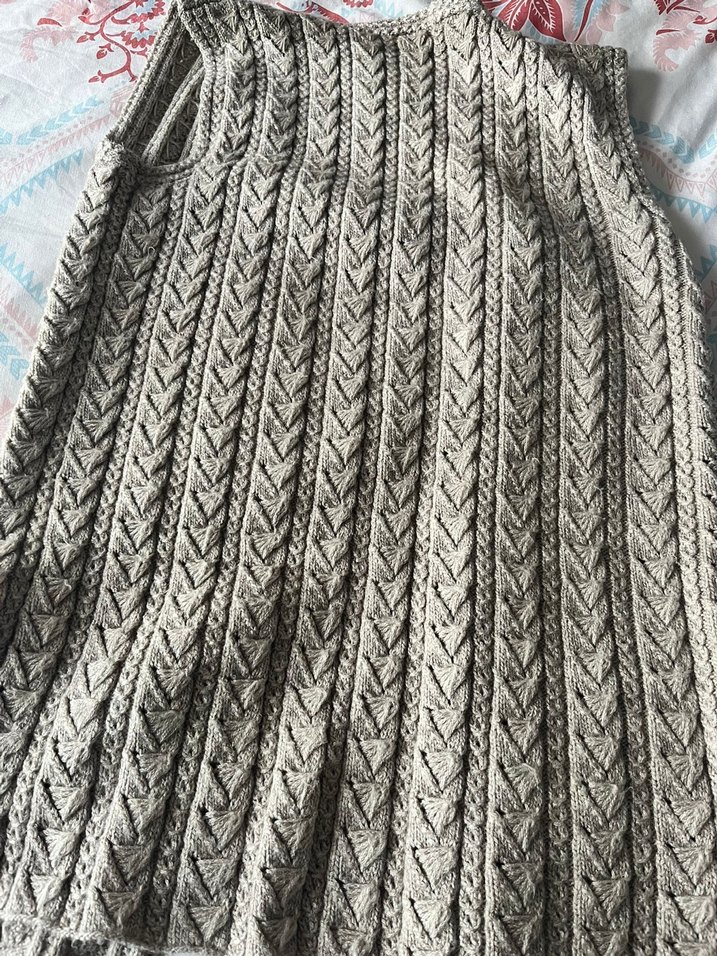 El örgüsü Bohem Yelek - Görsel 2