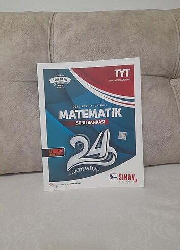 Sınav Yayınları 24 Adımda TYT Matematik Konu Anlatımlı Soru Bank