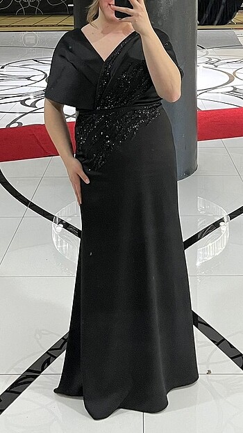 Siyah Abiye Elbise