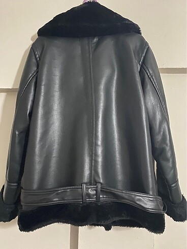 Stradivarius Stradivarius Suni Deri Biker Ceket