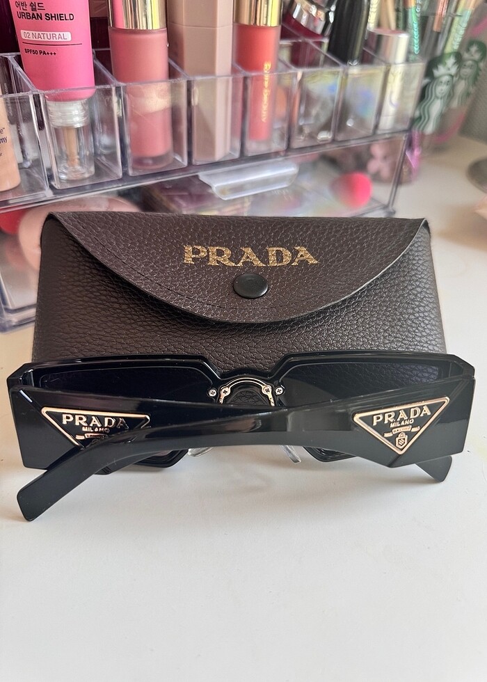 Prada Güneş gözlüğü Polarize cam UV400 Koruma - Görsel 2