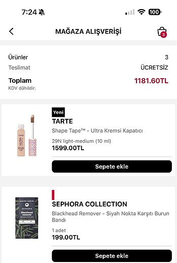 Beden Renk Tarte Kapatıcı 29N