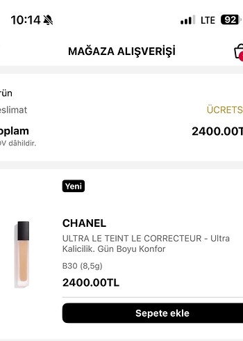 Chanel Yeni Formül Kapatıcı B30 - Görsel 4