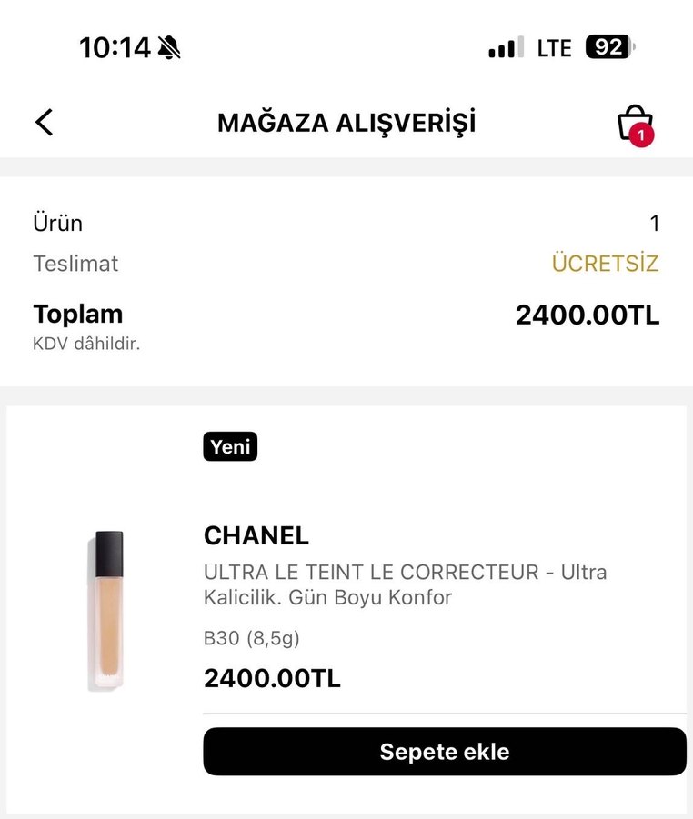 Chanel Yeni Formül Kapatıcı B30 - Görsel 4