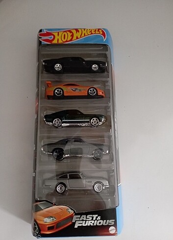 HOTWHEELS FAST&FURİOUS 5Lİ SET