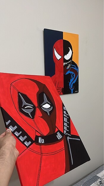 Tablo el yapımı deadpool