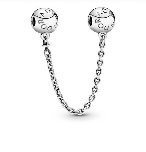 Pandora 925 ayar gümüş güvenlik zinciri