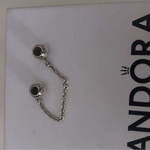  Beden Pandora 925 ayar gümüş güvenlik zinciri