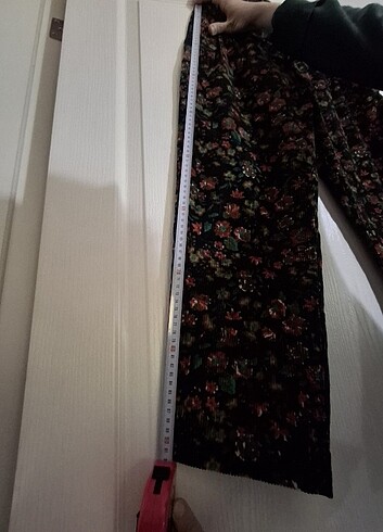 İtalyan fitilli kadife36 beden pileli - Görsel 2