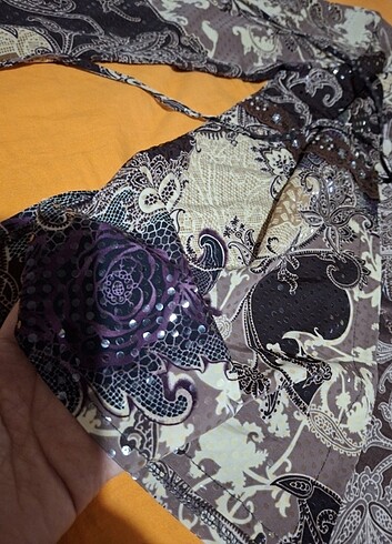 Saten ikili takım.44 beden ama 40 bedende olur - Görsel 3