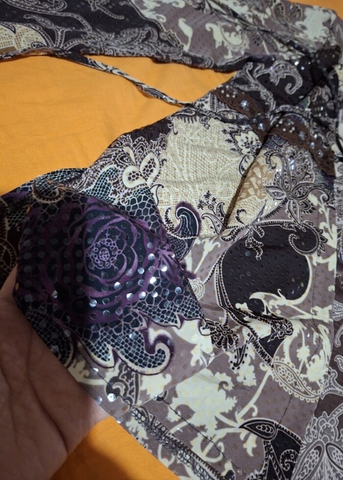 Saten ikili takım.44 beden ama 40 bedende olur - Görsel 3