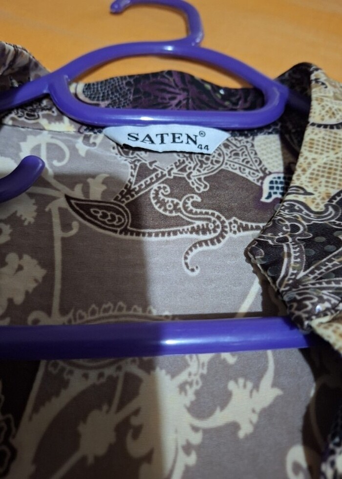 Saten ikili takım.44 beden ama 40 bedende olur - Görsel 4