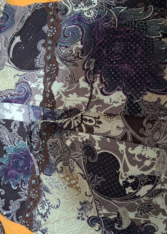 Saten ikili takım.44 beden ama 40 bedende olur - Görsel 5