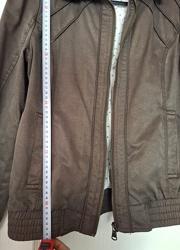 Rodi kahverengi L beden trenckot - Görsel 3