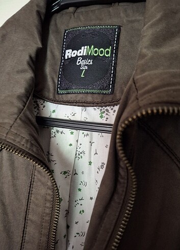 Rodi kahverengi L beden trenckot - Görsel 4
