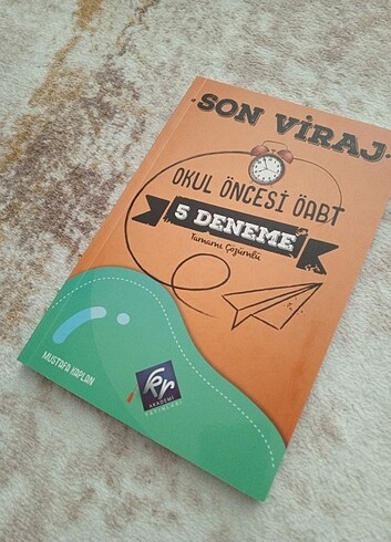 Okul Öncesi ÖABT İki Kitap 5 Deneme Tamamı Cözümlü