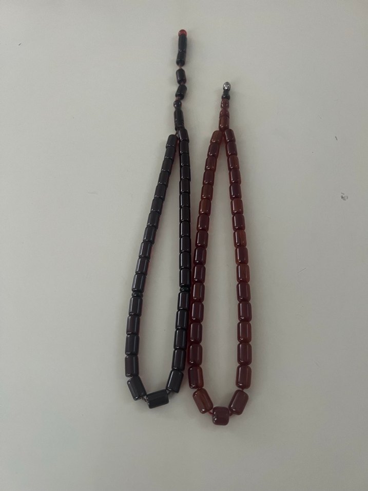 Koyu Kahverengi Erkek Tesbih - Görsel 2