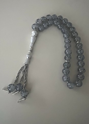 Gri Minimalist Erkek Tesbih - Görsel 2