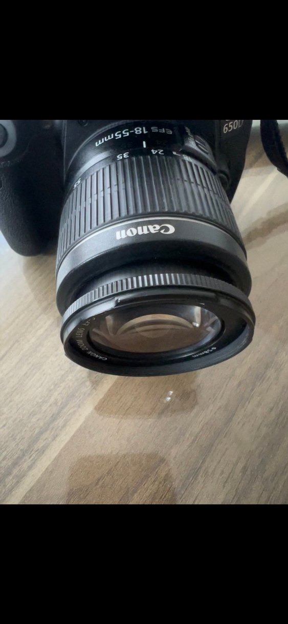 Canon EOS 650D Dijital Fotoğraf Makinesi Siyah
Hatasız çiziksiz - Görsel 2