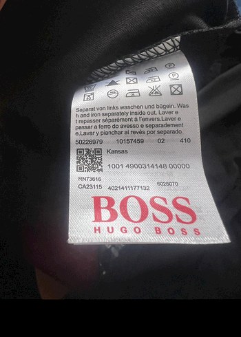 Düğmeli Siyah Desenli Erkek Polo Tişört
BOSS  orjinal - Görsel 2