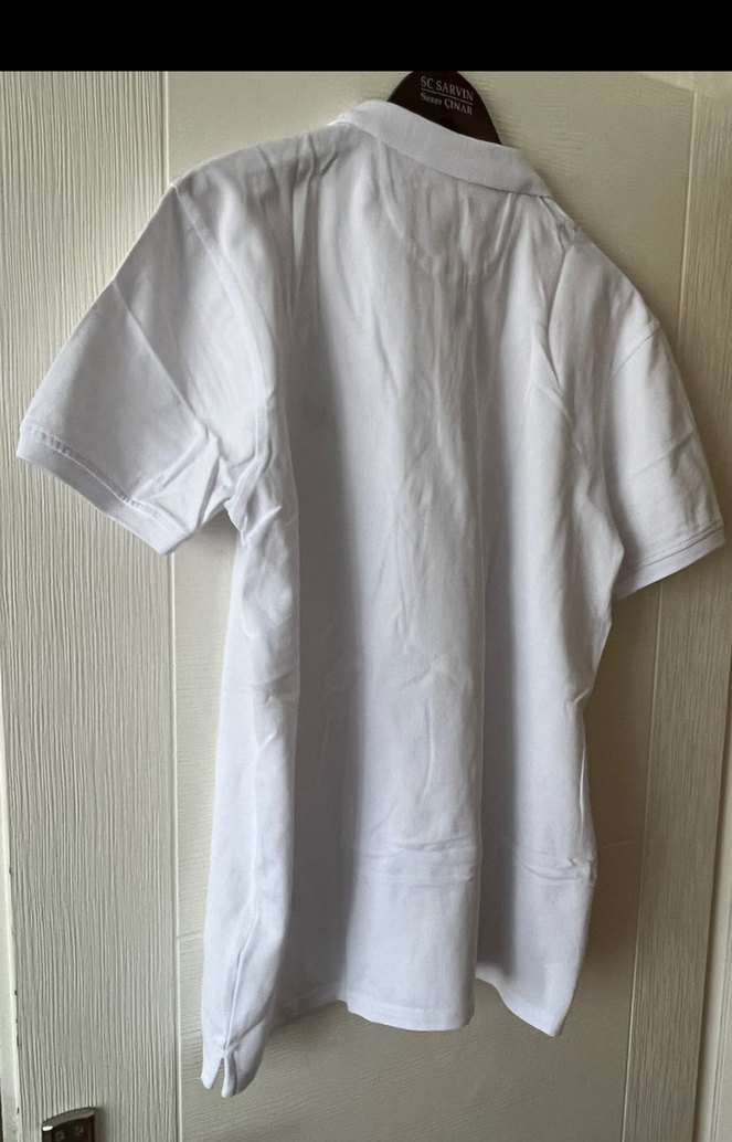 Erkek Beyaz Pamuklu Polo Tişört
GENT Amerikada geldi - Görsel 3