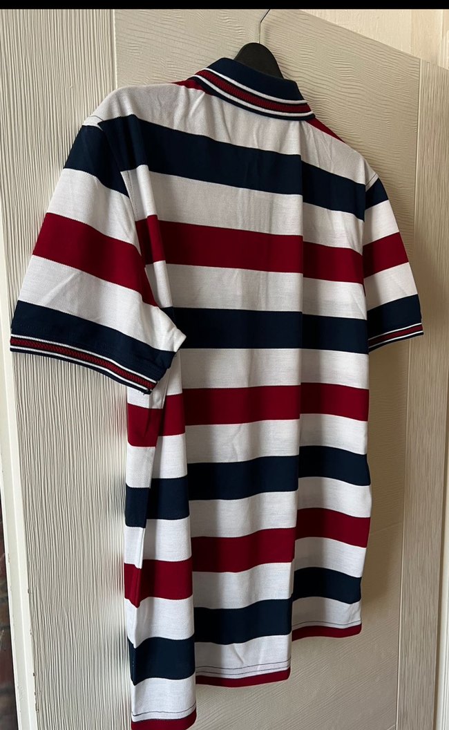 Çizgili Erkek Polo Tişört, Kısa Kollu, Rahat Kesim
Orjinal - Görsel 2