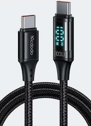 mcdodo CA-1100 100W type C dijital ekran SIFIR ÜRÜN !!