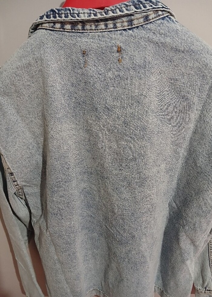 CALVEN KLEİN Tarz XL Kot Ceket  - Görsel 3