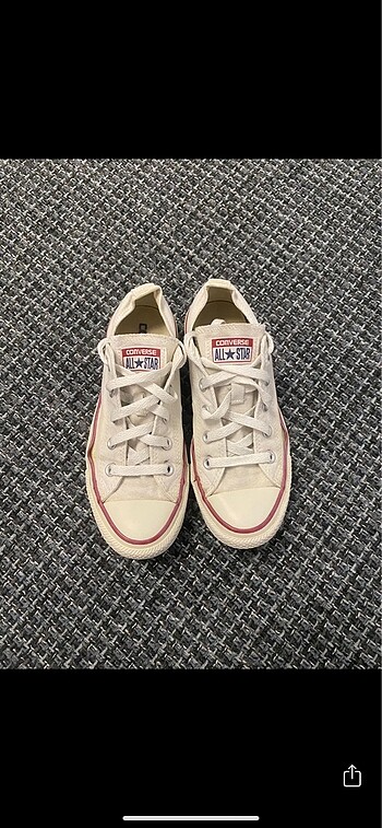 Converse beyaz spor ayakkabı
