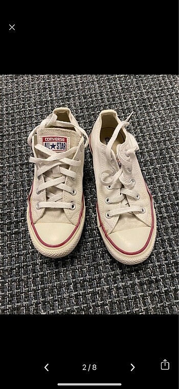 Converse Converse beyaz spor ayakkabı