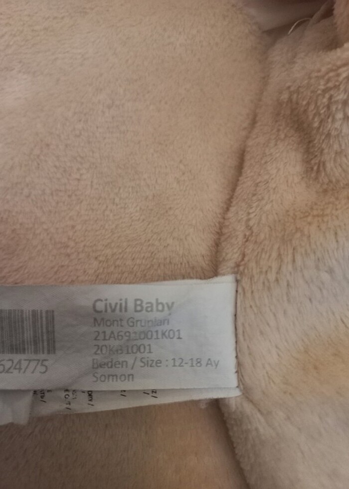 Bebek mont - Görsel 5