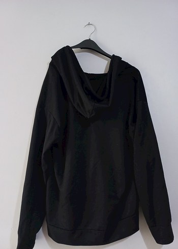 Nike Siyah Fermuarlı Kapüşonlu Sweatshirt - Görsel 3