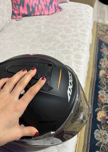 Motorcu Kaskı Axxıs Siyah - Görsel 4