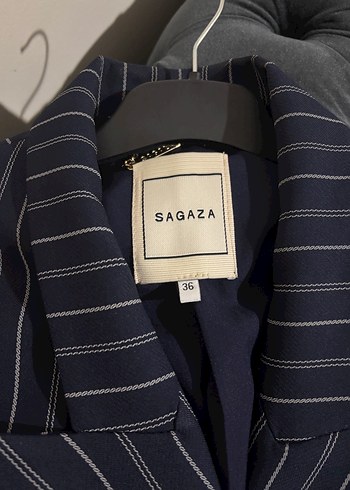 Sagaza Lacivert Blazer Ceket - Görsel 4