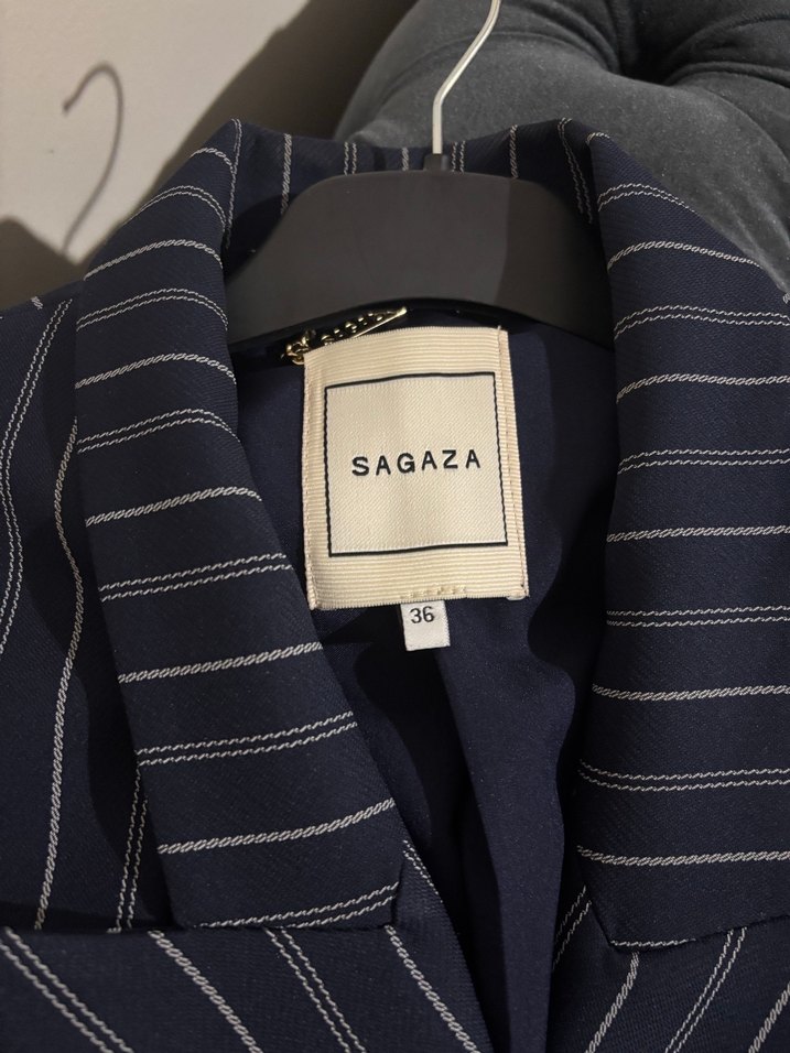 Sagaza Lacivert Blazer Ceket - Görsel 4