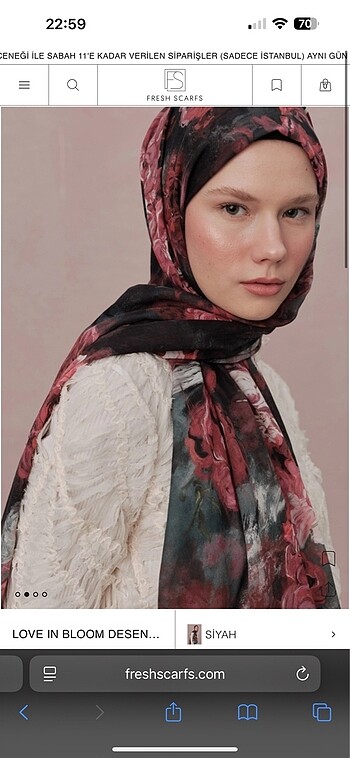Freshscarf pamuk Vual şal