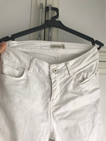 36 Beden Beyaz pantolon