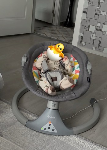 Dormire 2 elektrikli otomatik sallanan kademeli ana kucağı gri - Görsel 3