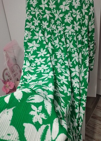xl Beden yeşil Renk Kusursuz temiz gündelik elbise 