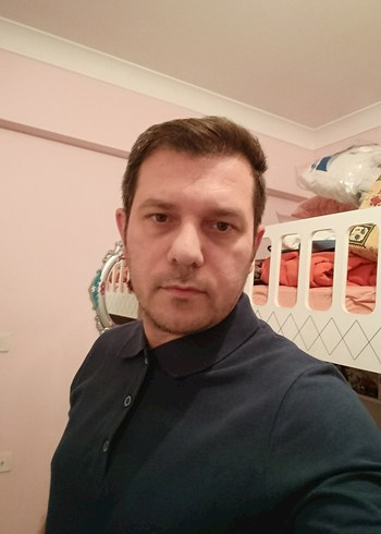 Diğer Erkek köyü lacivert Kısa Kollu Denim Gömlek